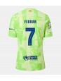 Barcelona Ferran Torres #7 Alternativní Dres 2024-25 Krátký Rukáv